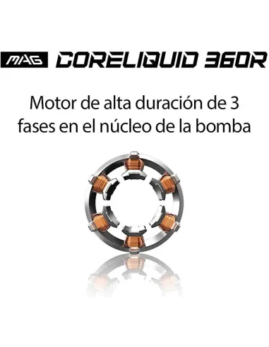 MSI MAG CoreLiquid 360R V2 ARGB Kit de Refrigeración Líquida 360mm