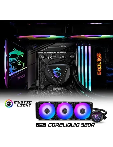 MSI MAG CoreLiquid 360R V2 ARGB Kit de Refrigeración Líquida 360mm