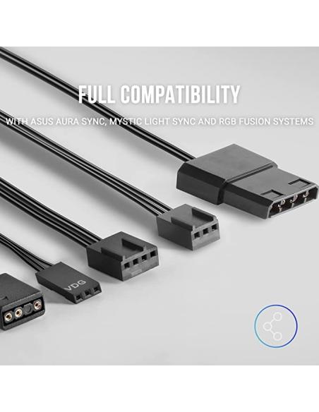 Mars Gaming ML360W ARGB Kit De Refrigeración Líquida TDP Dual Blanco