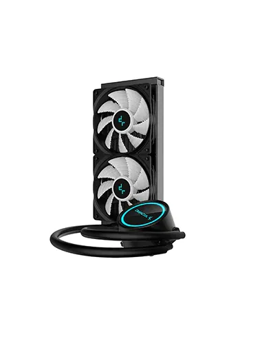 DeepCool Gammaxx L240 RGB V2 Kit De Refrigeración Líquida 240mm Negra