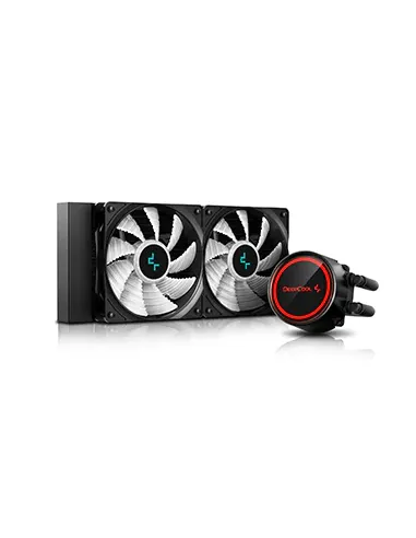 DeepCool Gammaxx L240 RGB V2 Kit De Refrigeración Líquida 240mm Negra