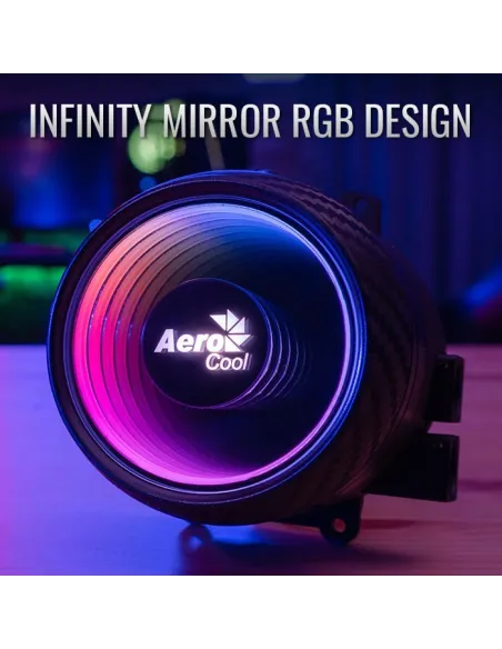 Aerocool Pulse L120F RGB Kit de Refrigeración Líquida 120mm Negro