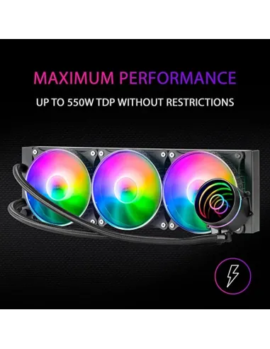 Mars Gaming ML-ONE360 FRGB Kit de Refrigeración Líquida 360mm Negra