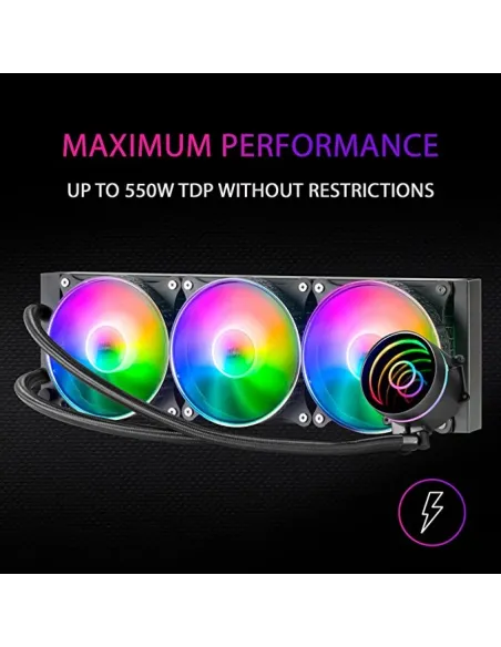 Mars Gaming ML-ONE360 FRGB Kit de Refrigeración Líquida 360mm Negra