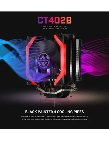 Abkoncore Coolstorm Spider Red Ventilador CPU