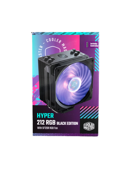 Cooler Master Hyper 212 RGB Black Edition Ventilador CPU