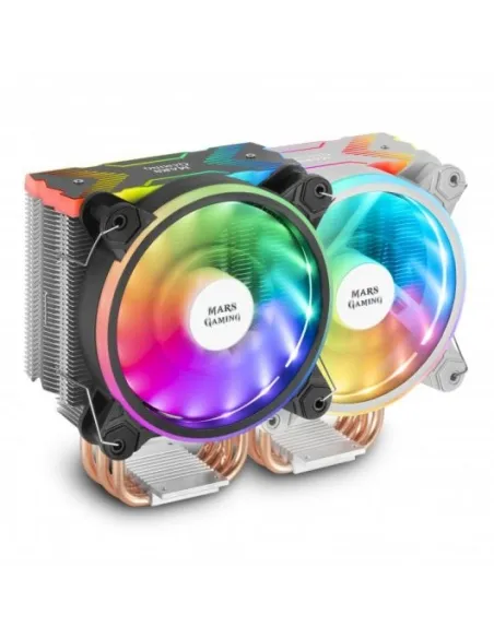 Mars Gaming MCPUX Ventilador CPU ARGB 120mm Negro