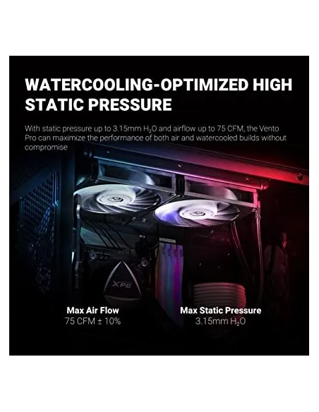 Adata XPG Vento Pro 120 PWM Ventilador Suplementario 120mm