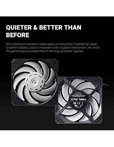 Adata XPG Vento Pro 120 PWM Ventilador Suplementario 120mm