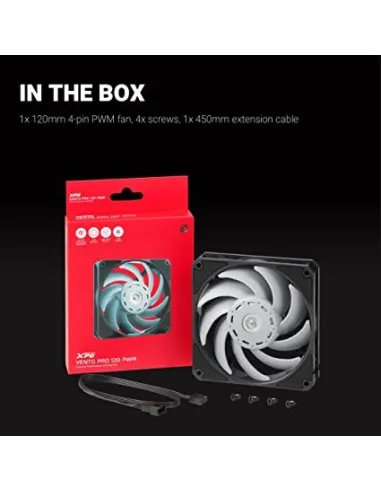 Adata XPG Vento Pro 120 PWM Ventilador Suplementario 120mm