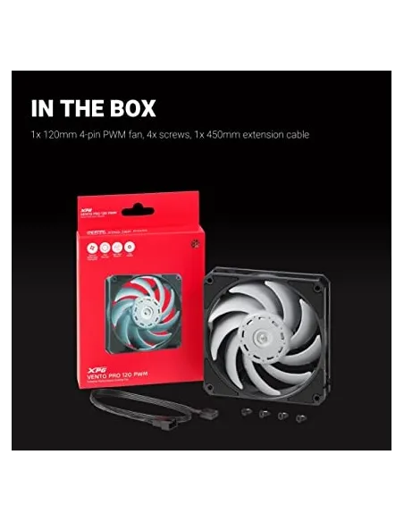 Adata XPG Vento Pro 120 PWM Ventilador Suplementario 120mm