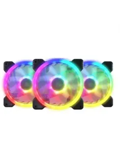 Cougar Vortex VX120 PWM HDB Pack 3 Ventiladores Suplementarios ARGB 120mm