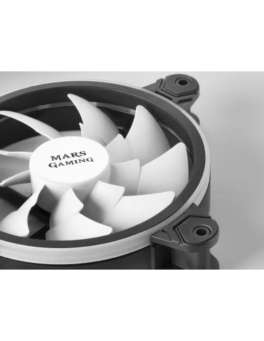 Mars Gaming MFX Ventilador Suplementario ARGB Dual 120mm Negro