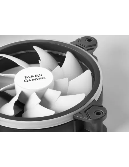 Mars Gaming MFX Ventilador Suplementario ARGB Dual 120mm Negro