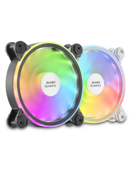 Mars Gaming MFX Ventilador Suplementario ARGB Dual 120mm Negro