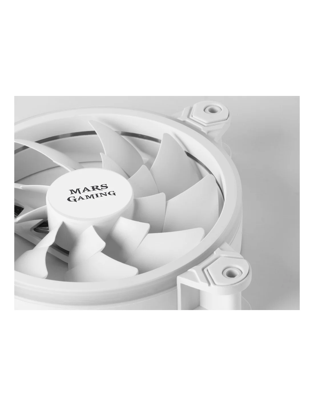 Mars Gaming MFX Ventilador Suplementario ARGB Dual 120mm Blanco