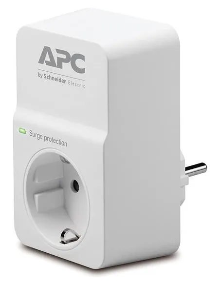 APC Essential SurgeArrest Protección contra Sobretensiones 1 Toma 230V
