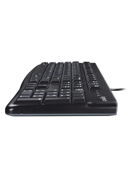 Logitech K120 Teclado USB con Layout Inglés Negro