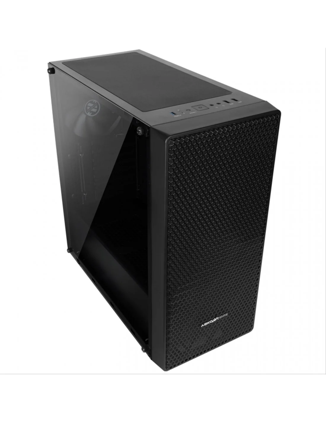 Abkoncore Cronos 650 USB 3.0 con Ventana Negra