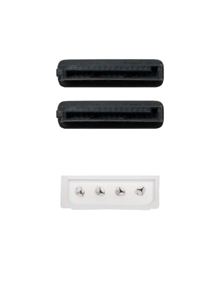 Nanocable Cable de Alimentación Interno Molex a 2xSATA 30cm Negro