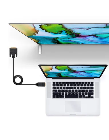 Nanocable Cable Conversor DisplayPort a DVI Negro 2M