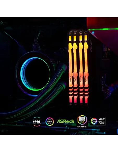 Kingston FURY Beast RGB DDR4 3200 MHz 32GB (2x16GB) CL16