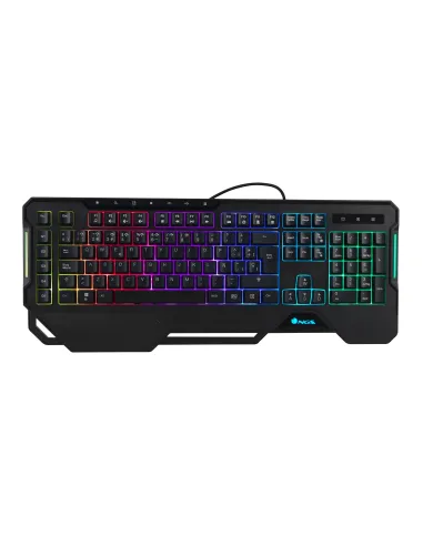 NGS GKX-450 Teclado Gaming de Membrana con Luces RGB