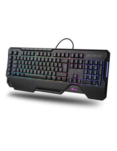 NGS GKX-450 Teclado Gaming de Membrana con Luces RGB