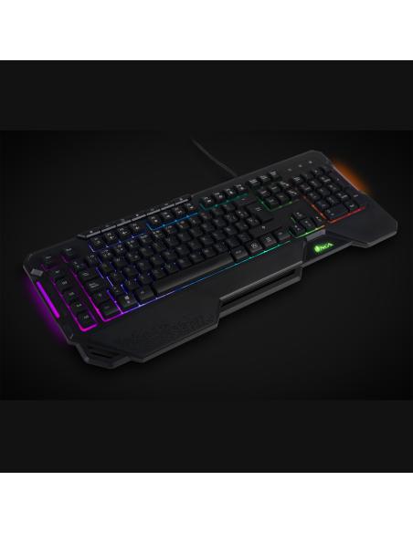 NGS GKX-450 Teclado Gaming de Membrana con Luces RGB