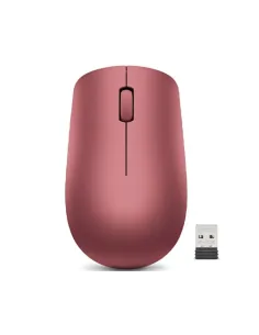Lenovo 530 Ratón Óptico Inalámbrico 1200 DPI Rojo