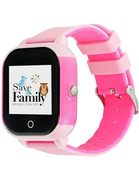 SaveFamily Junior Smartwatch para Jóvenes Rosa