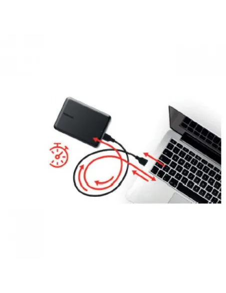 Toshiba Canvio Partner Disco Duro Externo 2.5" 2TB USB 3.2