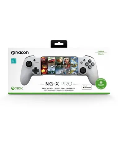 Nacon MG-X Pro Mando para Smartphones iPhone con Licencia Xbox Blanco