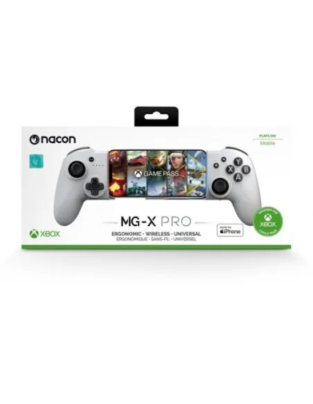 Nacon MG-X Pro Mando para Smartphones iPhone con Licencia Xbox Blanco
