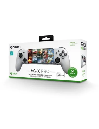 Nacon MG-X Pro Mando para Smartphones iPhone con Licencia Xbox Blanco