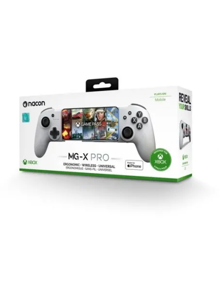 Nacon MG-X Pro Mando para Smartphones iPhone con Licencia Xbox Blanco