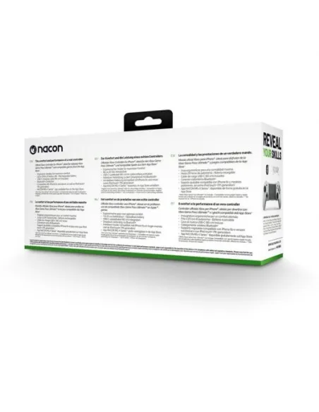 Nacon MG-X Pro Mando para Smartphones iPhone con Licencia Xbox Blanco