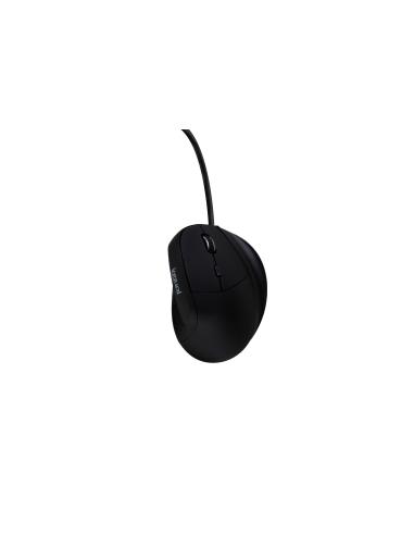 iggual IGG318386 Ratón Ergonómico 2400DPI Negro