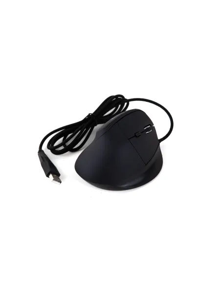 iggual IGG318386 Ratón Ergonómico 2400DPI Negro