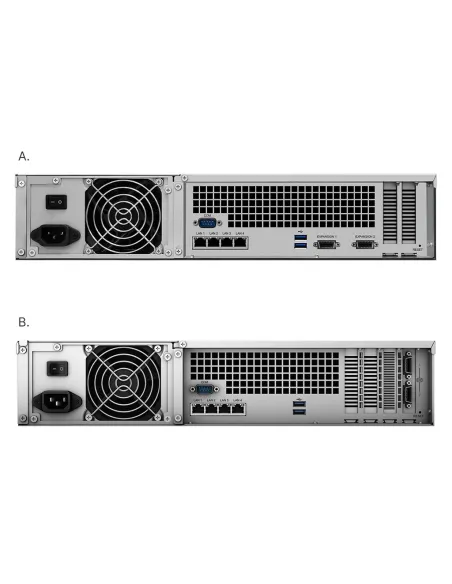 Synology RS3618XS Intel Xeon D1521/8GB RackStation Servidor NAS 12 Bahías