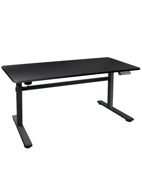 TooQ TQESSD01-BK Mesa de Escritorio Eléctrica Ajustable Negra
