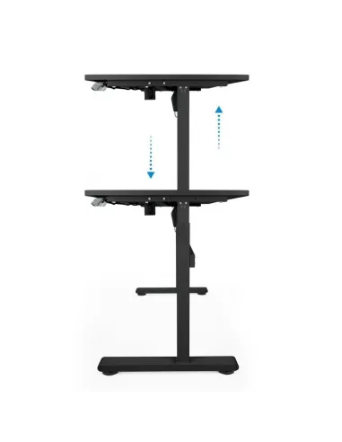 TooQ TQESSD01-BK Mesa de Escritorio Eléctrica Ajustable Negra