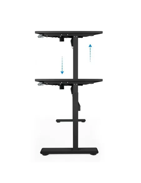 TooQ TQESSD01-BK Mesa de Escritorio Eléctrica Ajustable Negra