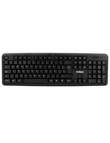 Nilox NXKME000003 Kit Teclado + Ratón USB Negro