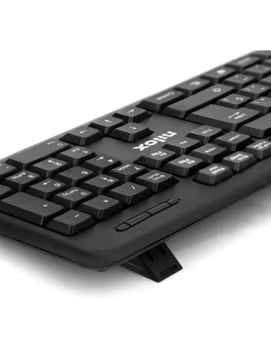 Nilox NXKME000003 Kit Teclado + Ratón USB Negro