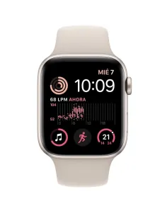 Apple Watch SE GPS 2ª Generación 44mm Aluminio Starlight con Correa Sport Beige
