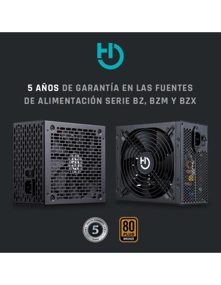 Hiditec BZX750 750W 80 Plus Bronze + Auriculares Rojos