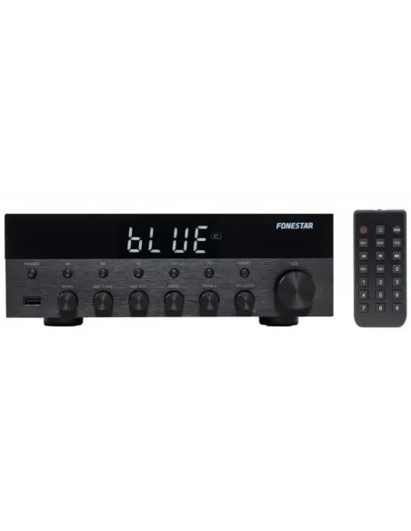 Fonestar AS-1515 Amplificador Estéreo Hi-Fi 15+15W RMS Bluetooth/USB/FM