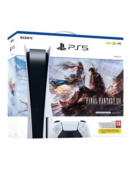 PlayStation 5 Stand + Final Fantasy XVI Voucher
