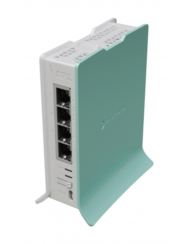 Mikrotik hAP Router Inalámbrico Gigabit Ethernet Banda 2,4 GHz Verde/Blanco